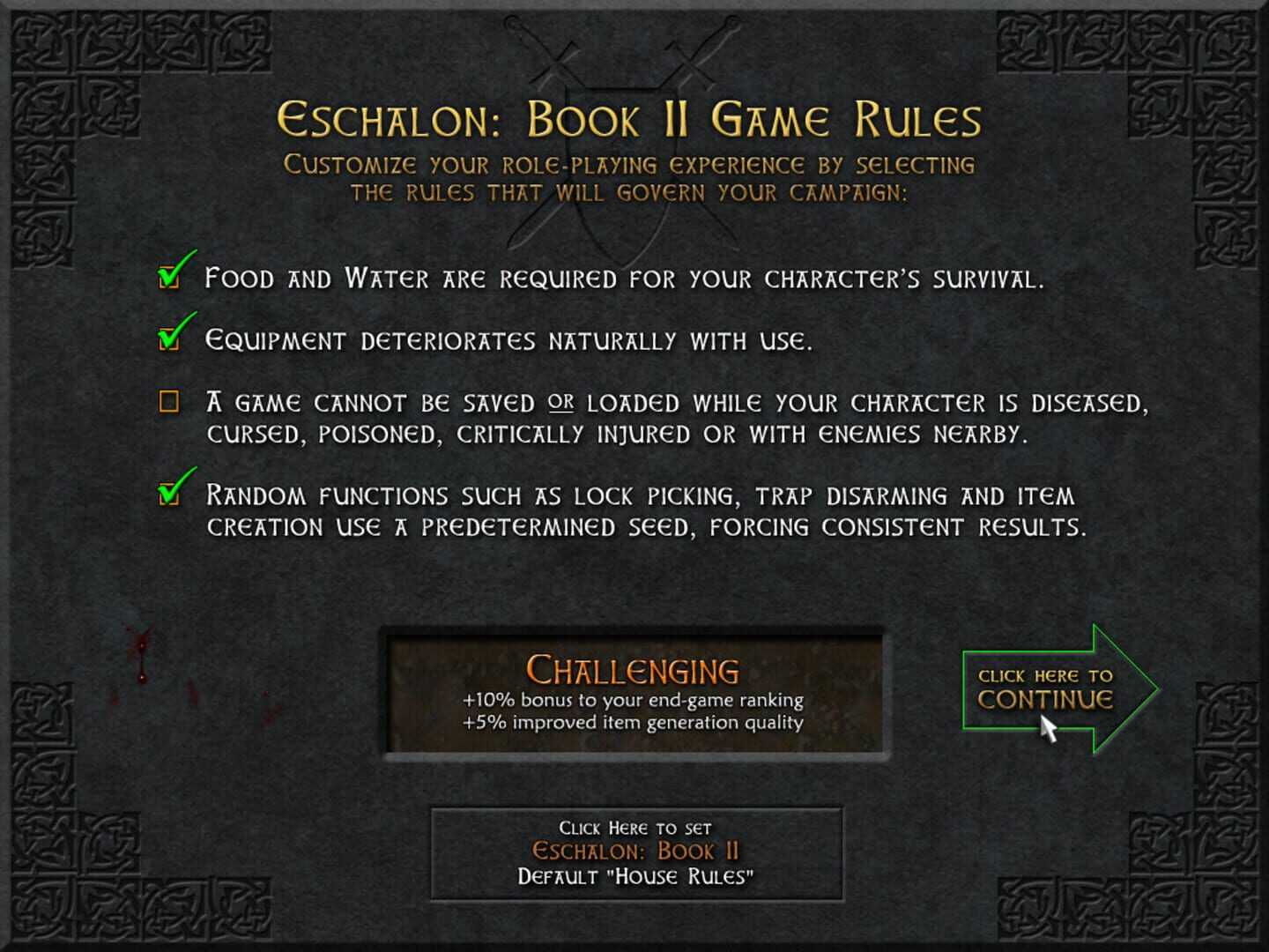Eschalon: Book II
